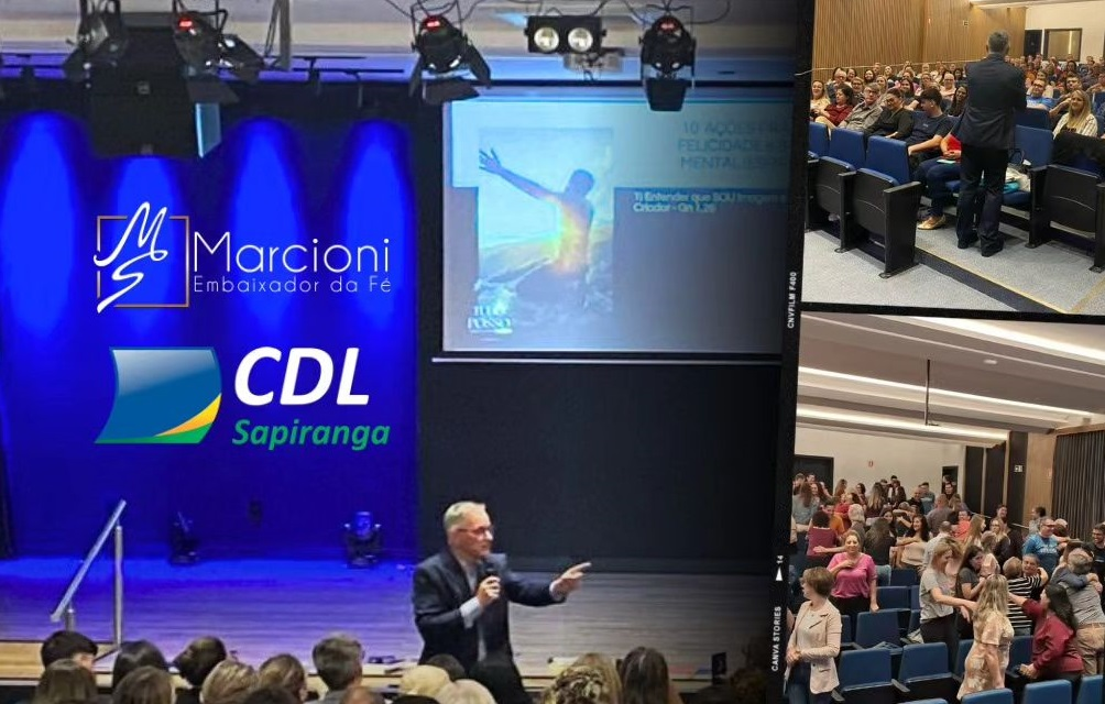 CDL Sapiranga promoveu palestra sobre saúde mental e felicidade