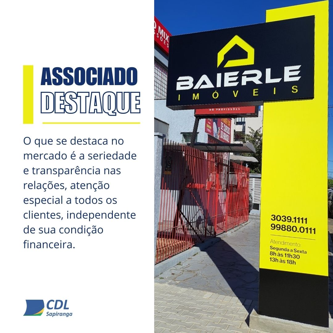 Associado Destaque: Baierle Imóveis 