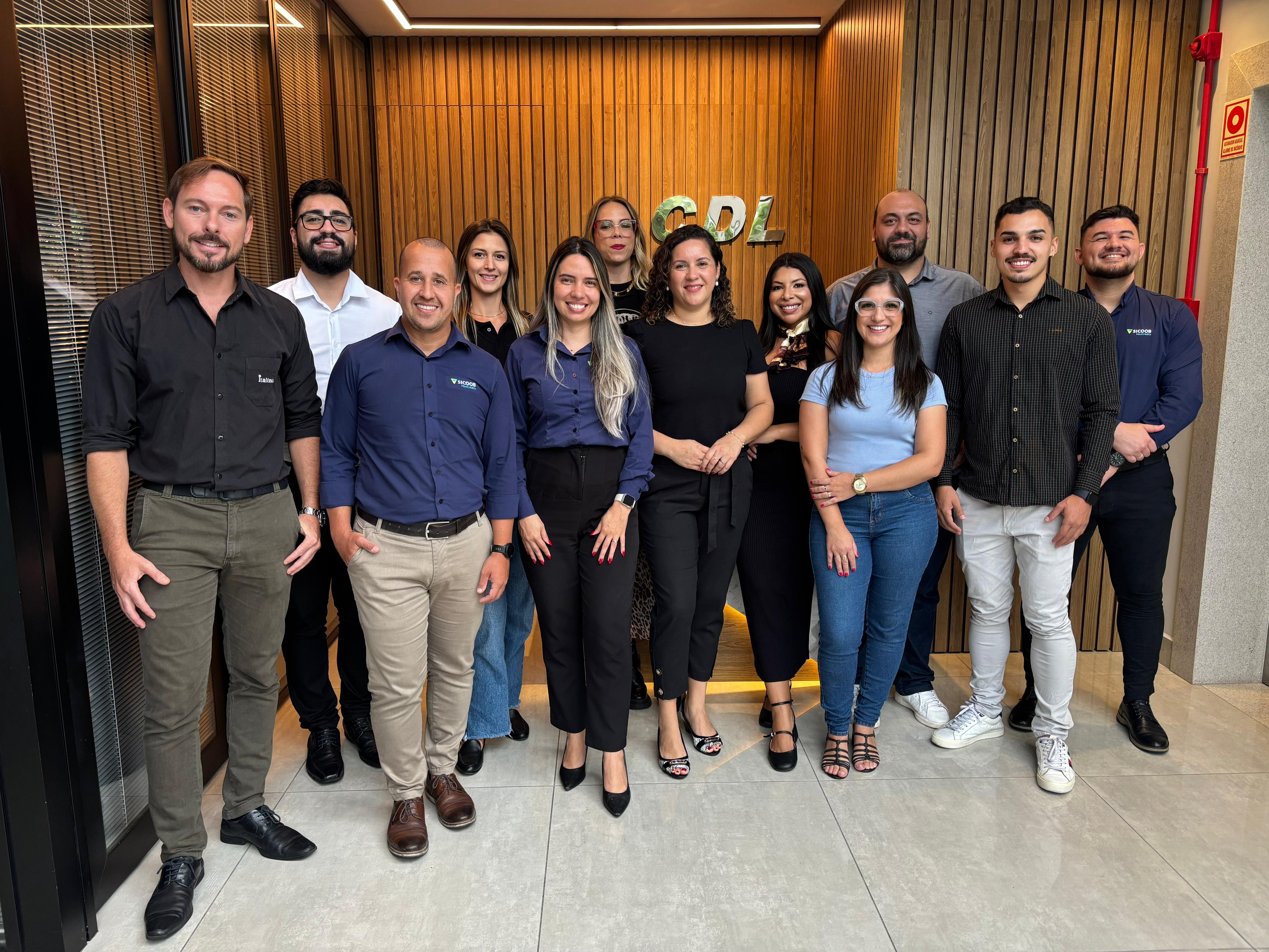 CDL Jovem Sapiranga recebe visita da CDL Jovem Novo Hamburgo para troca de experiências