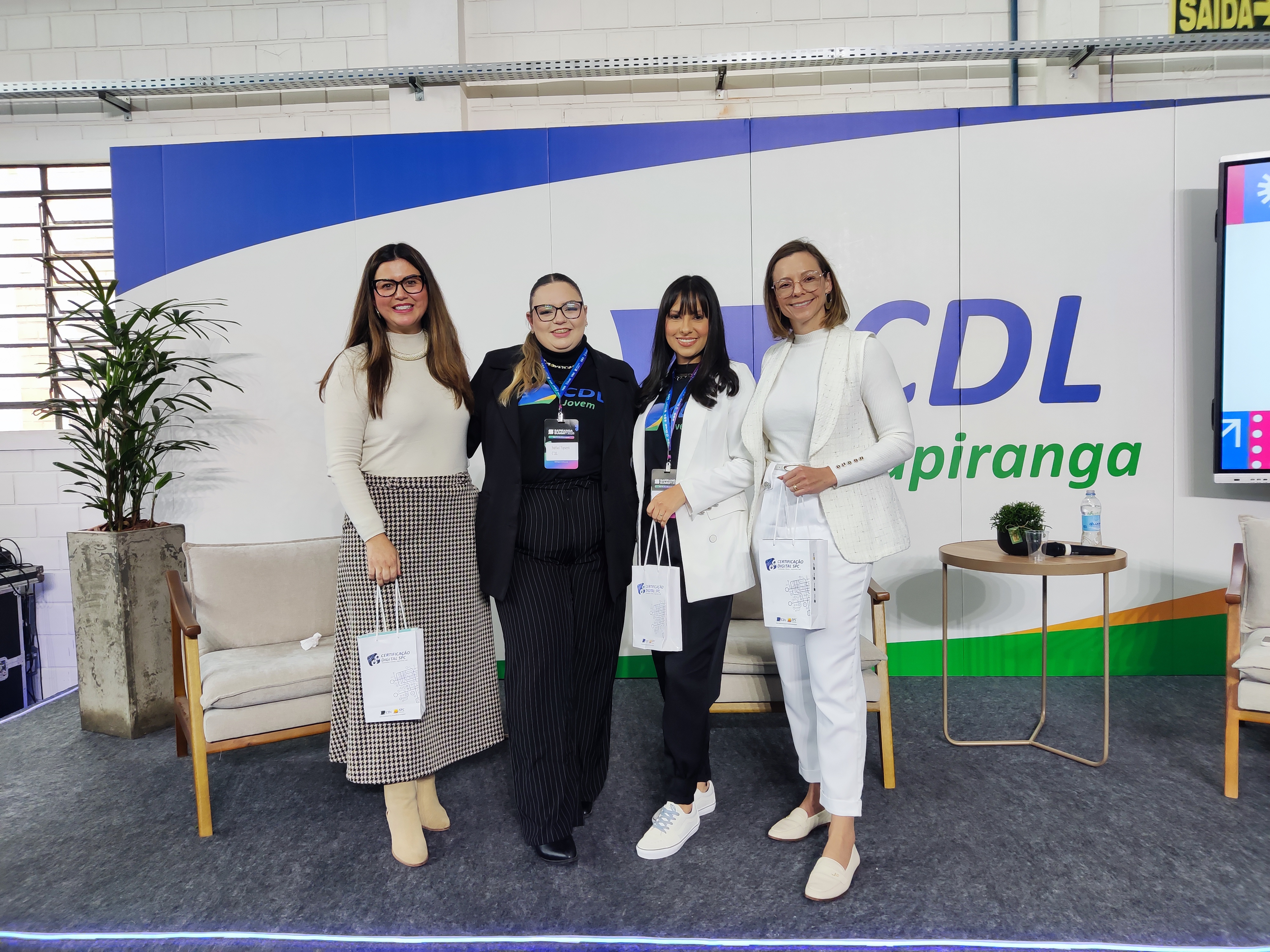 Colaboração e protagonismo feminino marcaram o Palco CDL Sapiranga no último dia de Sapiranga Summit