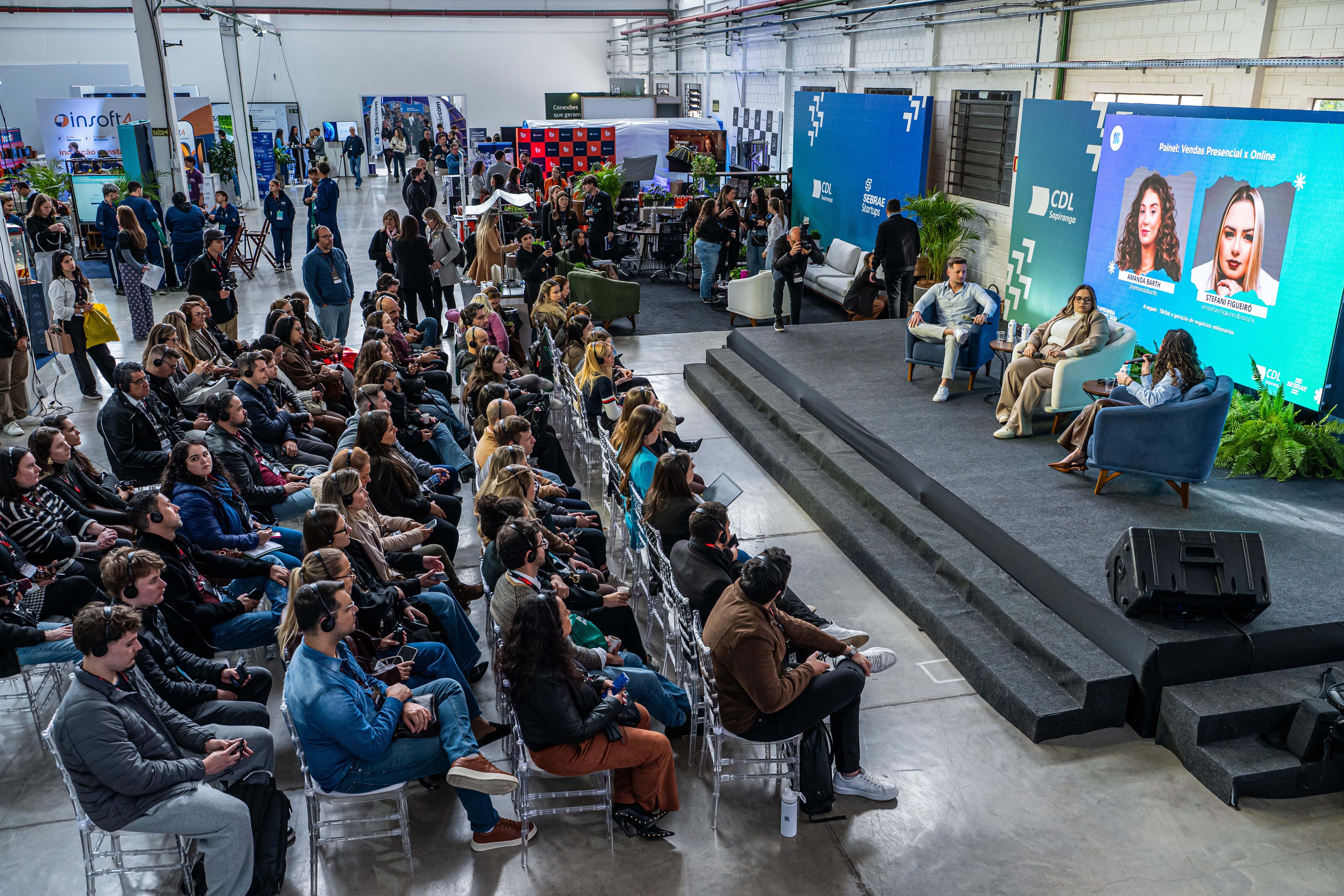 Palco CDL Sapiranga & Sebrae abre Summit com foco em vendas, carreira e inovação