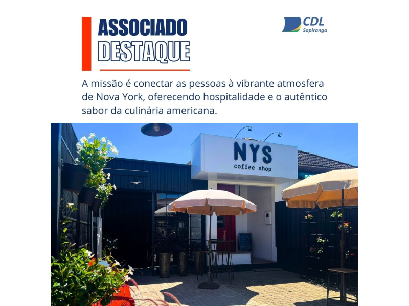 Associado Destaque: NY`s Coffee Shop